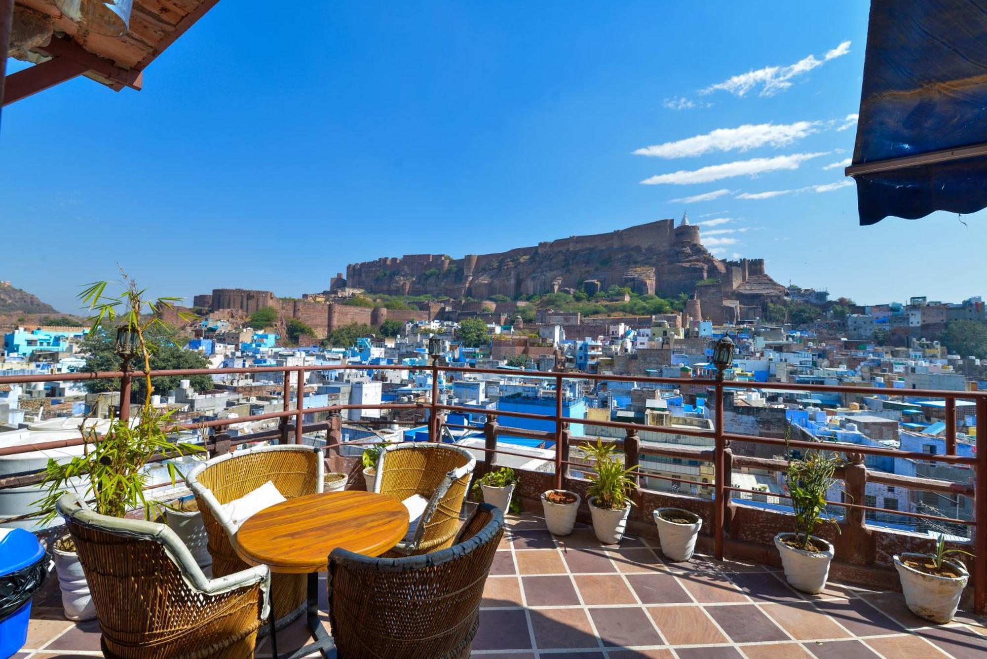 Castle View Haveli Hotel Джодпур Екстериор снимка