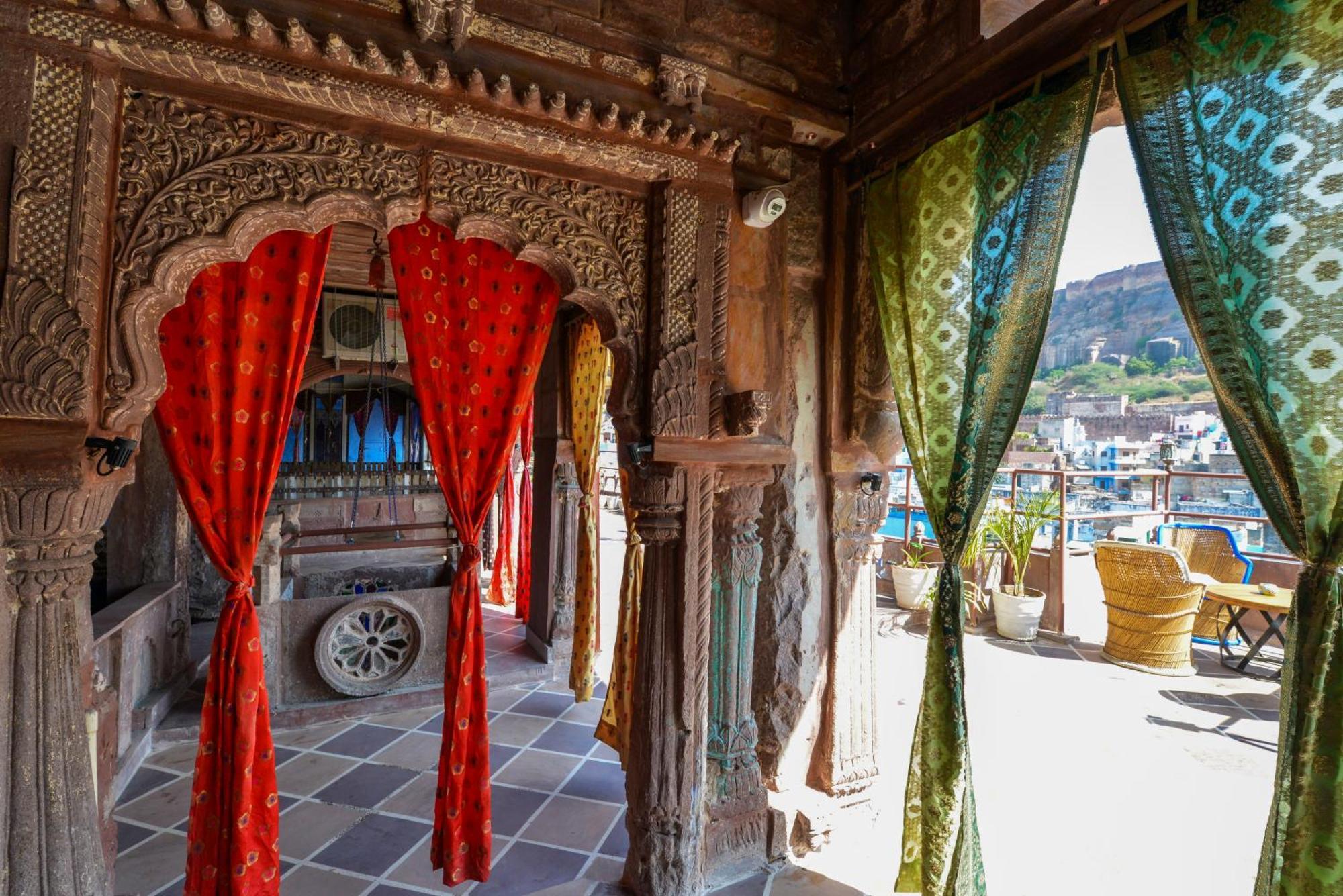 Castle View Haveli Hotel Джодпур Екстериор снимка